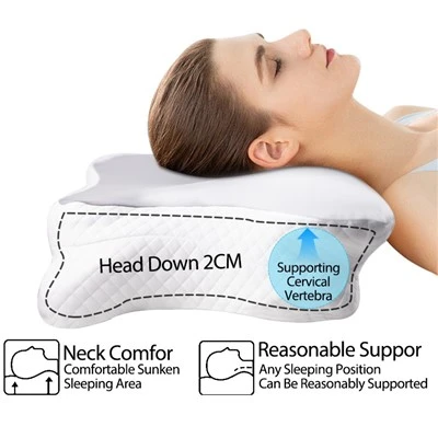 Cuscin de cürva ergonomich per rilievo de la rigidità de la spalla e del còll